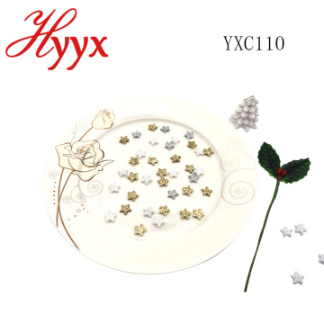 HYYX crafts Christmas star decoration to sale/christmas table decoration ideas/Christmas star decoration/white foam star